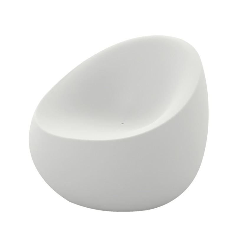 VONDOM fauteuil STONES COLLECTION (Blanc - Polyéthylène)