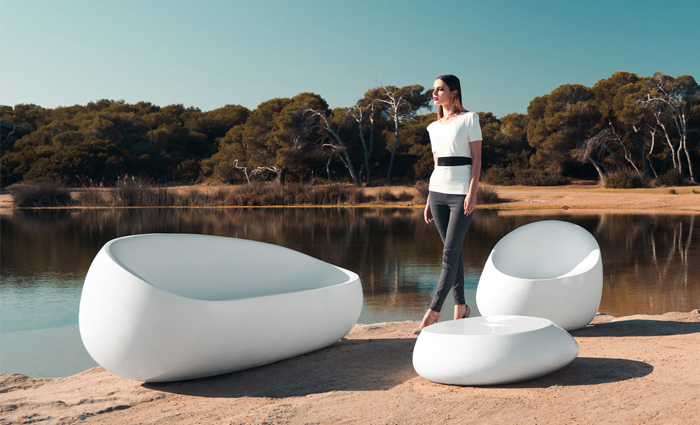 VONDOM sofa STONES COLLECTION