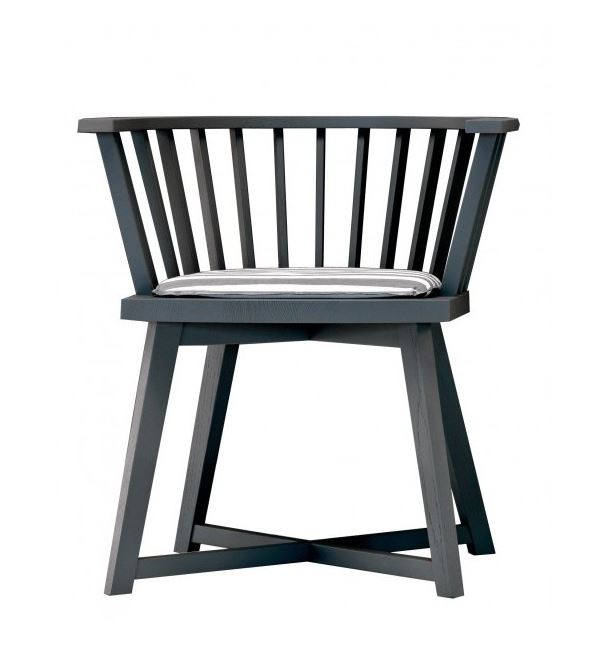 GERVASONI fauteuil GRAY 24 (Gris - chêne)