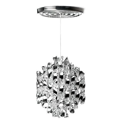 VERPAN lampes à suspension SPIRAL SP1 (Silver - Métal et plastique)