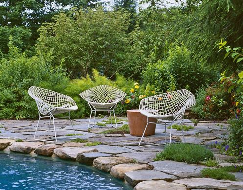 KNOLL armchair wirh cushion BERTOIA DIAMOND