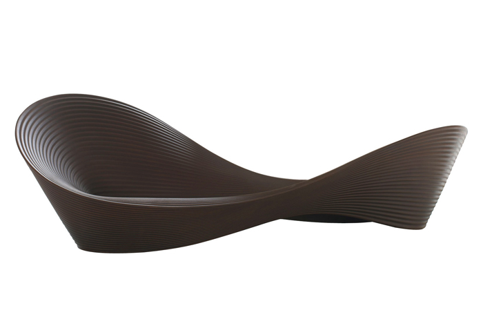 MAGIS banc FOLLY (Marron - Polyéthylène)