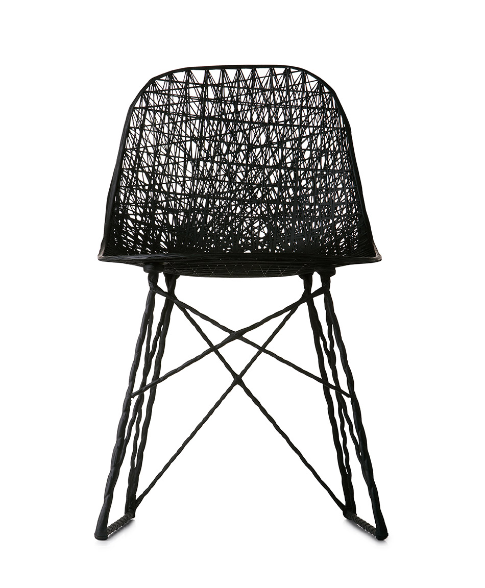 MOOOI chaise CARBON CHAIR (Noir - Fibre de charbon)