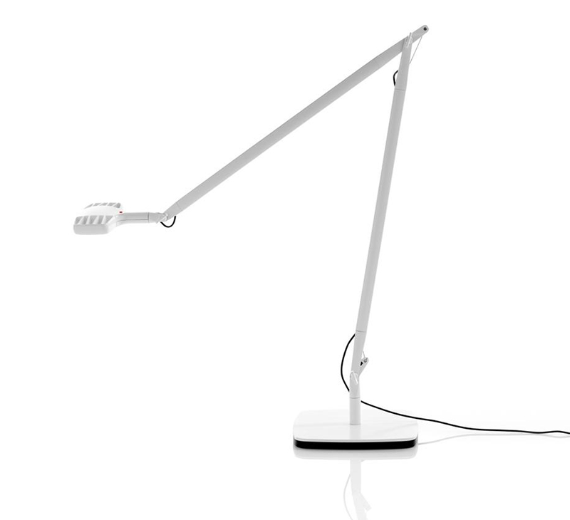 LUCEPLAN lampe de table à LED OTTO WATT D72 (Blanc - Aluminium)