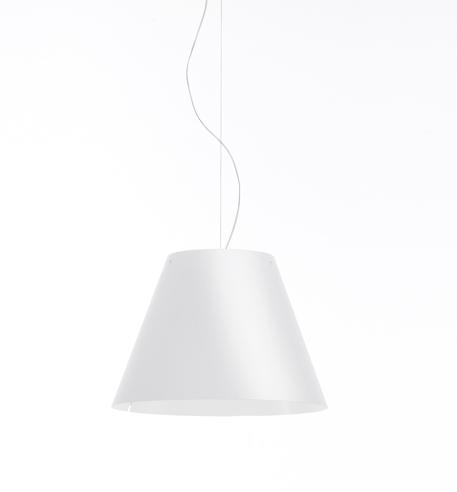 LUCEPLAN lampe à suspension GRANDE COSTANZA D13G S.I. (Blanc - Polycarbonate)