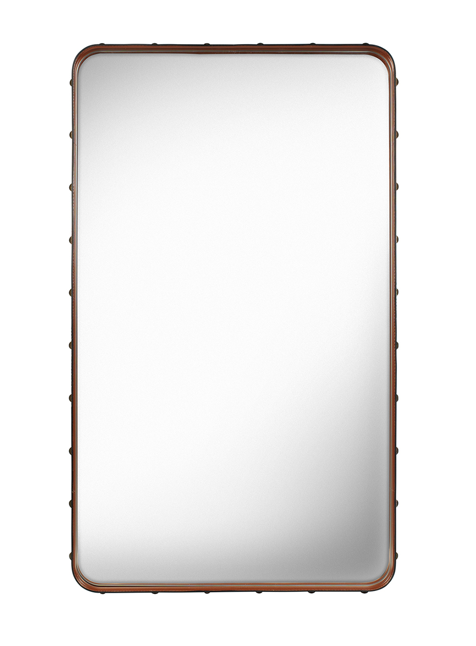 GUBI miroir mural ADNET RECTANGULAIRE M (Tan - Verre)