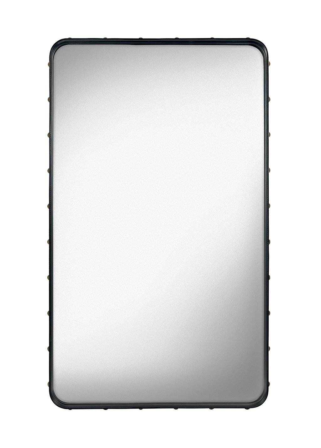 GUBI miroir mural ADNET RECTANGULAIRE M (Black - Verre)