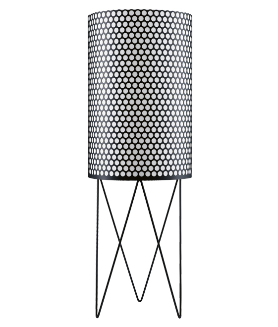 GUBI lampadaire PEDRERA H2O (Noir - Métal)