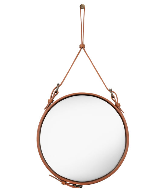 GUBI miroir mural ADNET CIRCULAIRE Ø 45 cm (Tan - Verre)