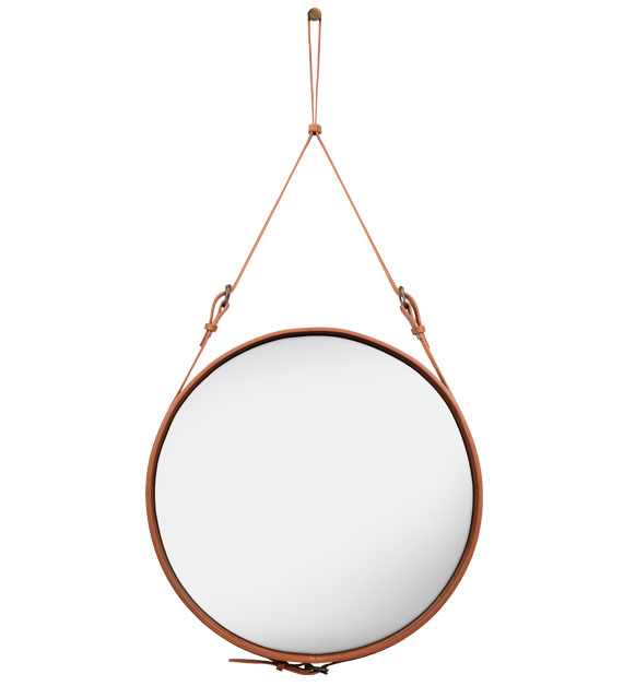 GUBI miroir mural ADNET CIRCULAIRE Ø 70 cm (Tan - Verre)