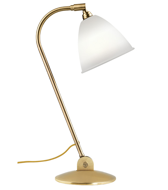 GUBI lampe de table BESTLITE BL2 (Porcelaine fine / Laiton - Métal)