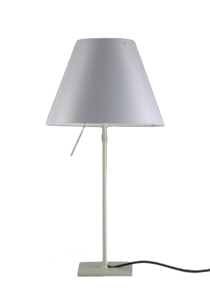 LUCEPLAN lampe de table COSTANZINA MEZZO TONO BLANC MYSTIQUE D13 pi/1/2