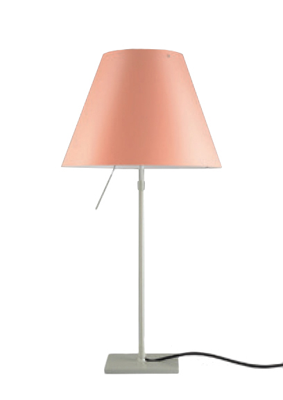 LUCEPLAN lampe de table COSTANZINA MEZZO TONO PÊCHE D13 pi/1/2
