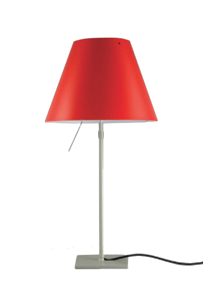 LUCEPLAN lampe de table COSTANZINA RADIEUSE ROUGE PRIMARIE D13 pi/1/2