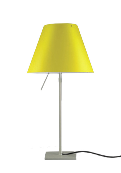 LUCEPLAN lampe de table COSTANZINA RADIEUSE JAUNE VIF D13 pi/1/2