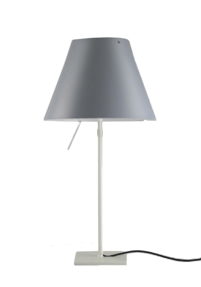 LUCEPLAN lampe de table COSTANZINA RADIEUSE GRIS BETON D13 pi/1/2
