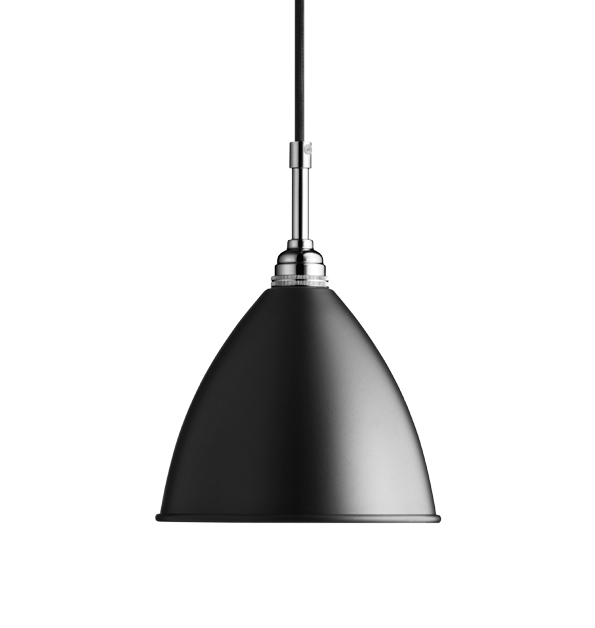 GUBI lampe à suspension BESTLITE BL9S (Noir / Chromé - Métal)
