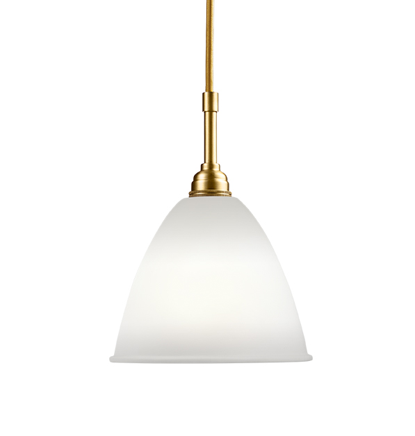 GUBI lampe à suspension BESTLITE BL9S (Porcelaine fine / Laiton - Métal)