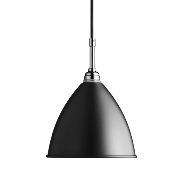 GUBI lampe à suspension BESTLITE BL9M (Noir / Chromé - Métal)