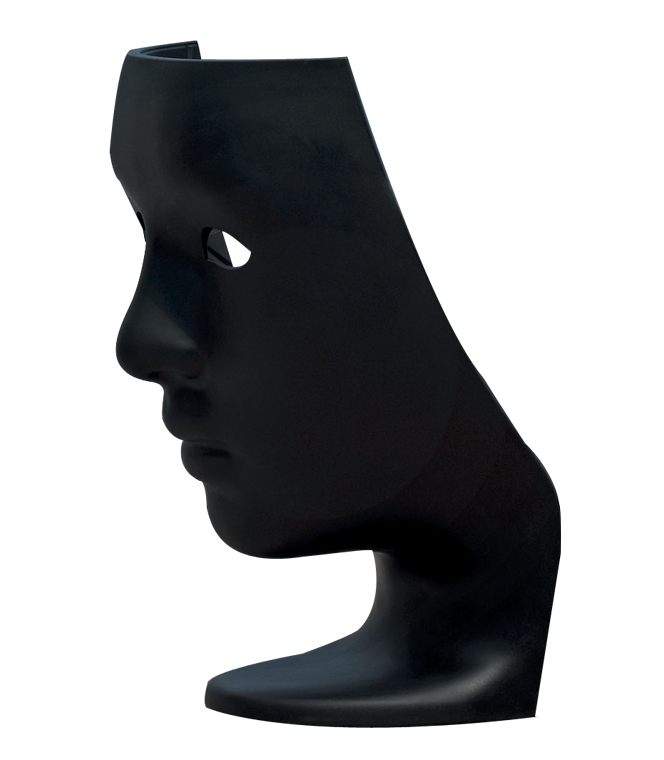 DRIADE fauteuil NEMO (Noir - Polyéthylène)