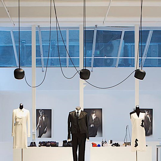 FLOS set of 3 suspension lamp AIM BLACK