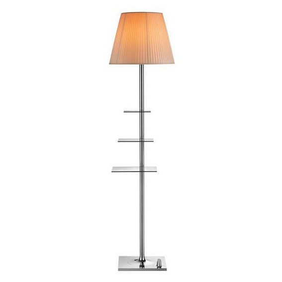 FLOS lampadaire BIBLIOTHEQUE NATIONALE (Tissu - polycarbonate / acier)