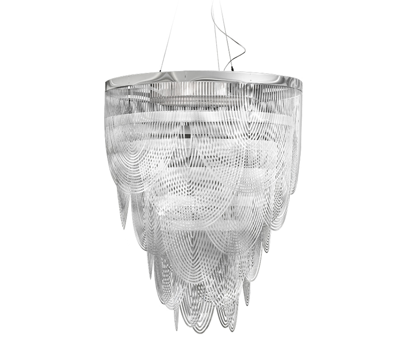 SLAMP lampe à suspension CEREMONY PRISMA (Prisma Ø 90 cm - Lentiflex)