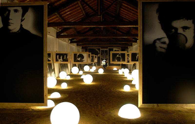 SLIDE lampadaire pour extérieur GLOBO OUT