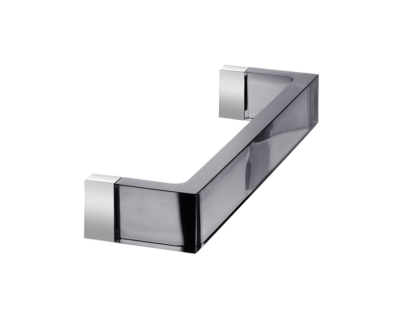 KARTELL by Laufen porte serviettes RAIL (Fumé L 30 cm - PMMA transparent)