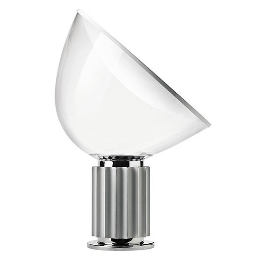 FLOS lampe de table TACCIA LED (Anodisé - aluminium et verre)