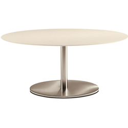 PEDRALI round table INOX ELLITTICO 4901