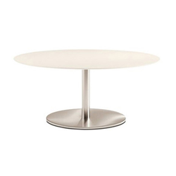 PEDRALI round table INOX ELLITTICO 4901