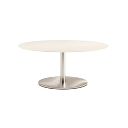 PEDRALI round table INOX ELLITTICO 4903