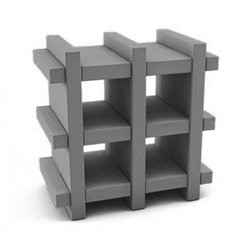 SLIDE bibliothèque MY BOOK 3X3