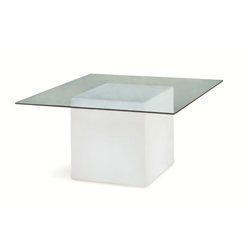 SLIDE luminous table SQUARE