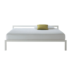 MDF ITALIA double bed ALUMINIUM BED