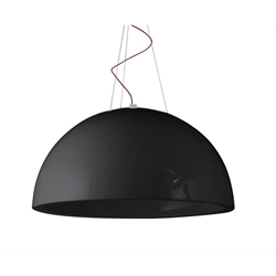 SLIDE lampe à suspension CUPOLE version laquée