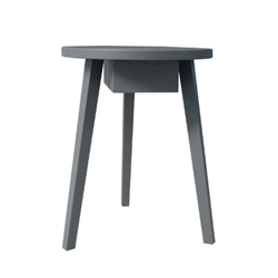 GERVASONI coffee table with drawer GRAY 45