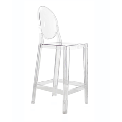 KARTELL set of 2 stools ONE MORE H 65 cm