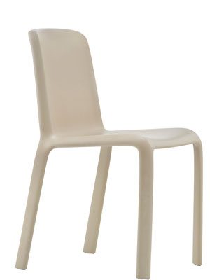 PEDRALI set 4 chaises SNOW (Sable - Polypropylène)