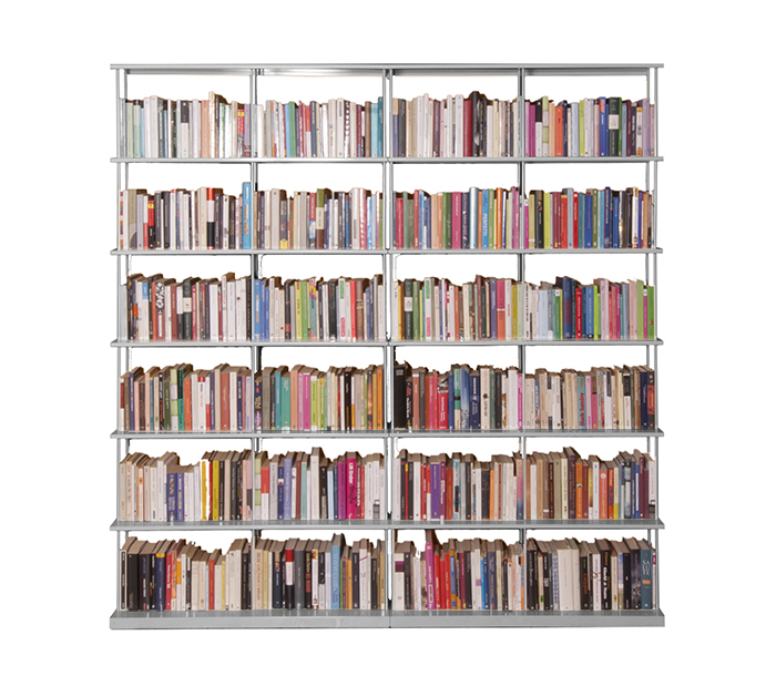 KRIPTONITE bibliothèque murale KROSSING MAXI (L 200 cm Aluminium - Métal)