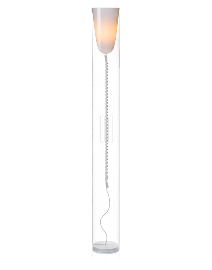 KARTELL lampadaire TOOBE (9060 Cristal - PMMA)