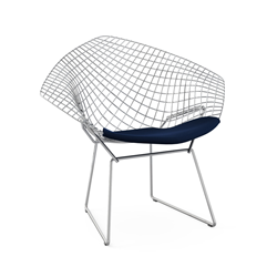 KNOLL armchair wirh cushion BERTOIA DIAMOND