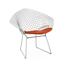 KNOLL armchair wirh cushion BERTOIA DIAMOND