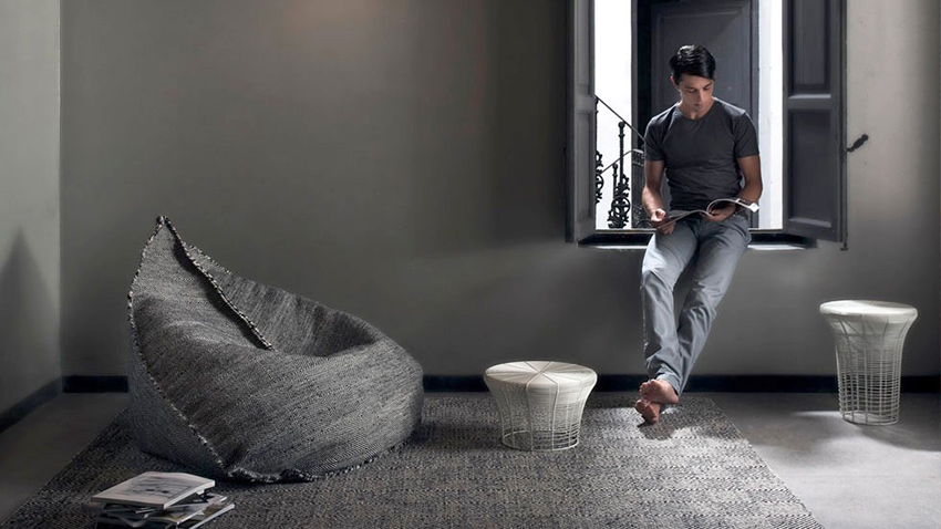 GAN of GANDIA BLASCO pouf bag chair SAIL