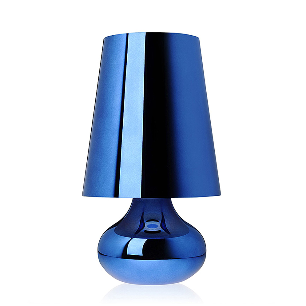 KARTELL lampe de table CINDY (Bleu - ABS métallisé)