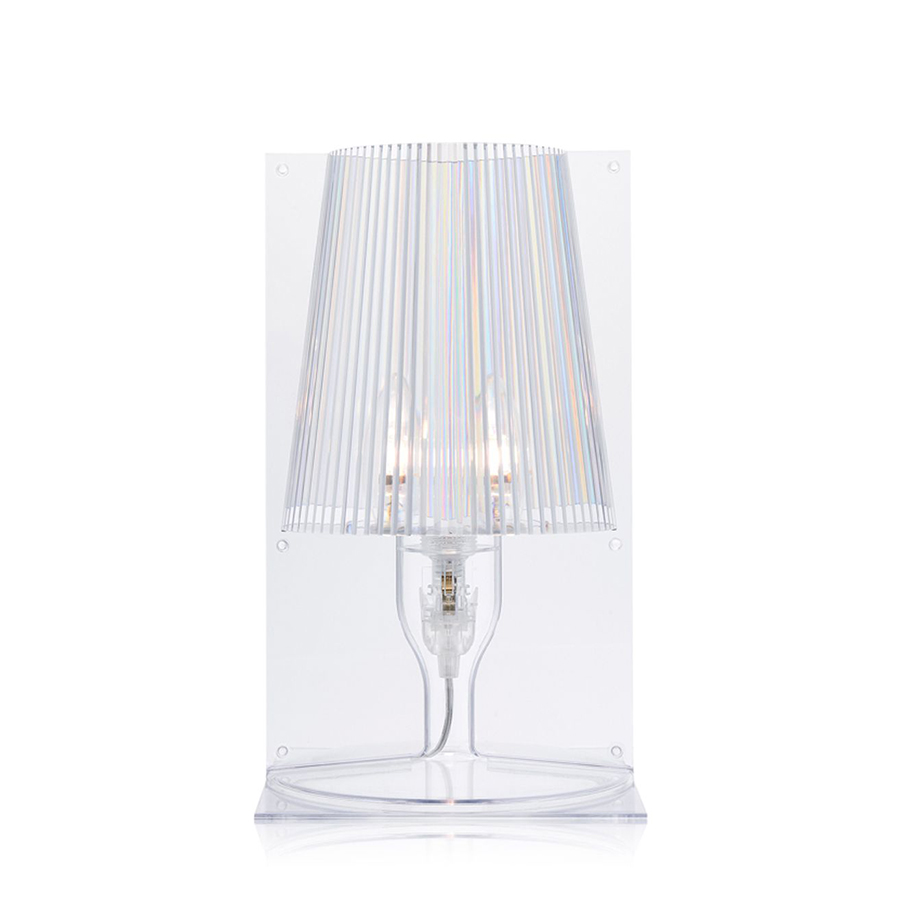 KARTELL lampe de table TAKE (Transparent - Polycarbonate 2.0 à partir de matière première renouvelab