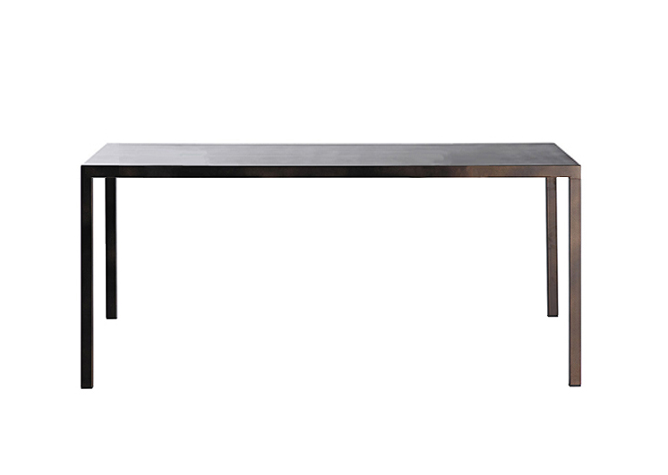 OPINION CIATTI table carrée ILTAVOLO 130 cm (Bronze - Métal)