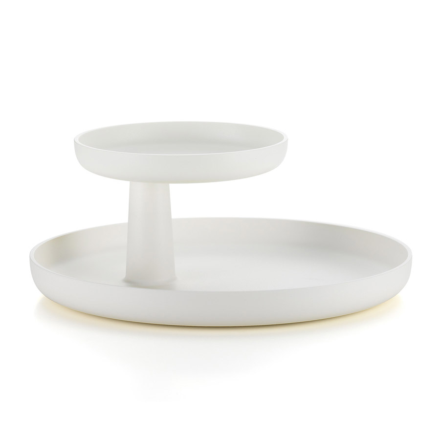 VITRA plateau ROTARY TRAY (Blanc - ABS)