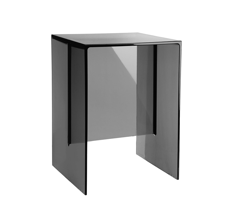 KARTELL by Laufen table tabouret MAX-BEAM (Fumé - PMMA transparent)